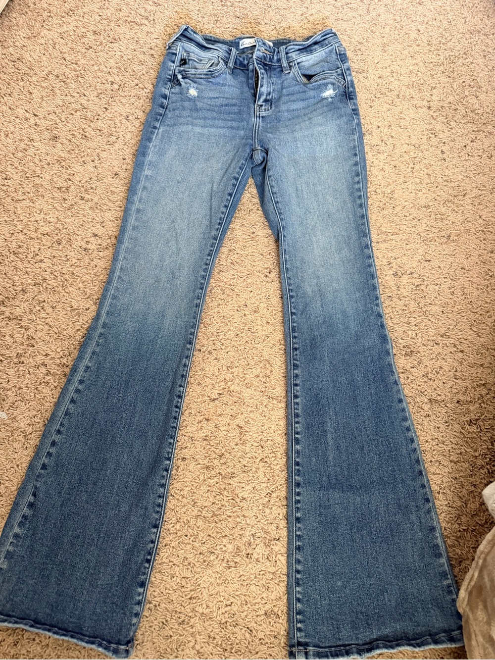 KanCan Medium Blue Flare Jeans